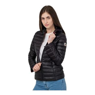 Jott Cloe Down Jacket - Dames - Gewatteerde jassen - Zwart - L - Leer - Jassen