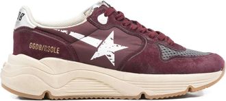 Golden Goose star-print sneakers - women - Nylon/Calf Suede/Nylon/Calf Leather/Rubber - 39 - Red