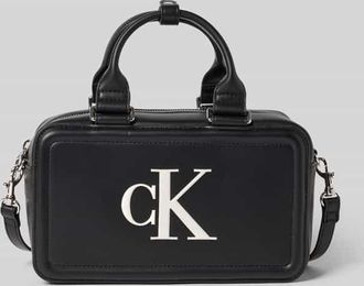 Calvin Klein Crossbody Bag in Leder-Optik in Black, Gr&ouml;&szlig;e 1