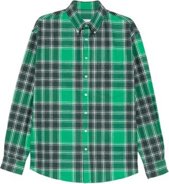 Lc23 Casual Shirts - Heren - Casual Overhemden - Groen - L - Overhemden