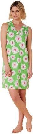 The Cats Pajamas Pima Knit Nightgown Floral in Daisies For Days at Nordstrom, Size X-Small