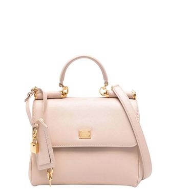 Dolce & Gabbana Light Pink Sicily Small Satchel