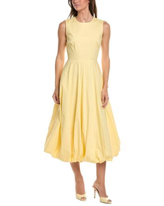 Kenneth Cole Bubble Hem Midi Dress