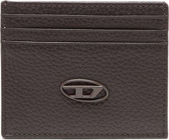Diesel Card case in grained leather - Card cases - Man - Brown