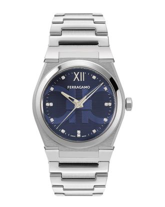 Ferragamo Mens Vega Diamond Watch