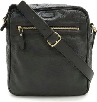 Gucci unisex, Pre-owned, Bruin, Maat: ONE Size Leer