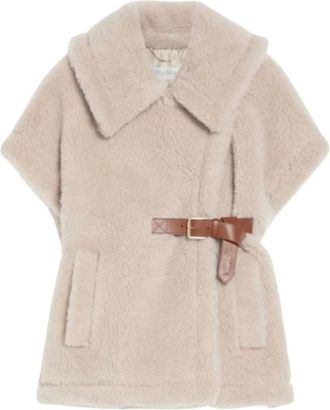 Max Mara Dames, Jassen, Beige, Maat: S