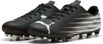Puma Fussballschuh PUMA ATTACANTO II FG/AG, Herren, Gr. 42,5, schwarz-weiss (puma schwarz, puma wei&szlig;), Synthetik, bedruckt, Schuhe Fussballschuh, f&uuml;r Rasen