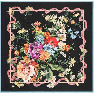 Dolce & Gabbana Floral Print Foulard