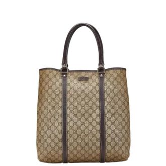 Gucci Pre-owned Tote Bags, female, Beige, Size: ONE SIZE Pre-owned Vintage Tote Bag