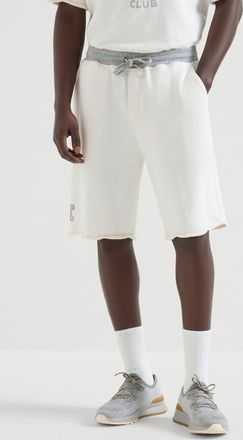Brunello Cucinelli French terry Bermuda shorts in Panama at Nordstrom, Size Xxx-Large Eu