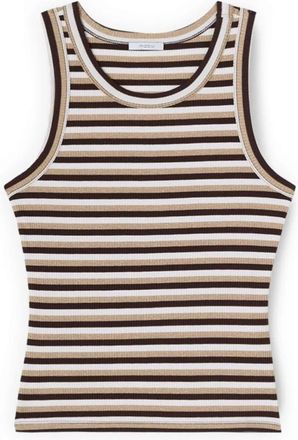 Motivi Sleeveless Tops - Dames - Tops zonder mouwen - Beige - M - Tops
