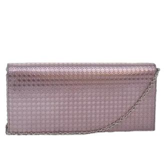 Dior Pre-owned Clutches, female, Pink, Size: ONE SIZE Pre-owned Vintage Shoulder Bag