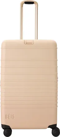 B&eacute;is The Medium Check-In Roller Suitcase in Tonal Beige at Nordstrom