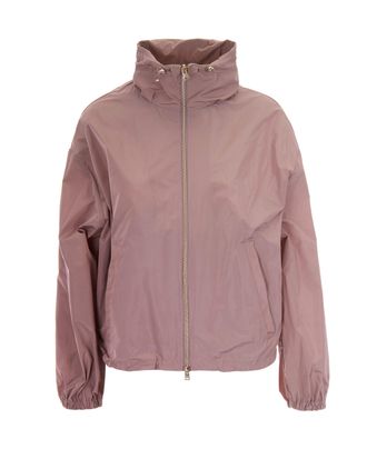 Herno New Techno Taffeta Jacket in Powder Pink