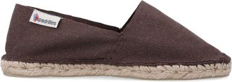 Espadrilles Flache Schuhe Braun