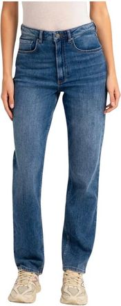 YaYa Vaqueros de corte recto y ajustado - Jeans - Mujer - Azul - 2XS
