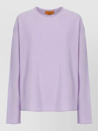 Guest In Residence cashmere oversized crewneck knitted top