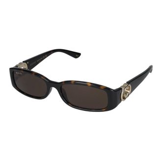 Gucci Sunglasses, female, Brown, Size: 54 MM Stylish Sunglasses Gg1661S