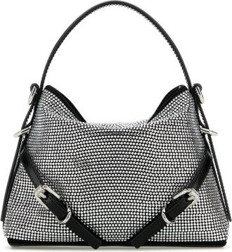 Givenchy Embellished Satin Nano Voyou Handbag