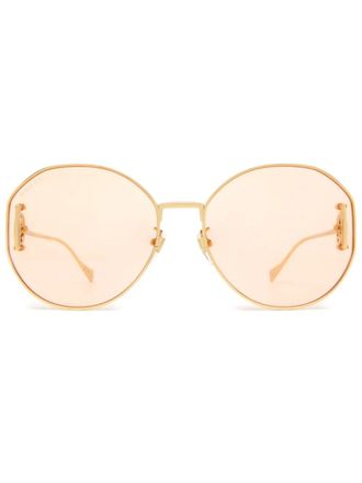 Gucci Occhiali da sole tondi - Oro