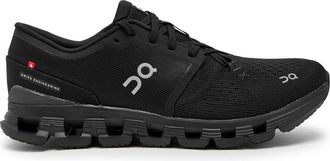 On Cloud X 4 Panelled Mesh-knit Sneakers - Black - 10 (IT44 / UK10)