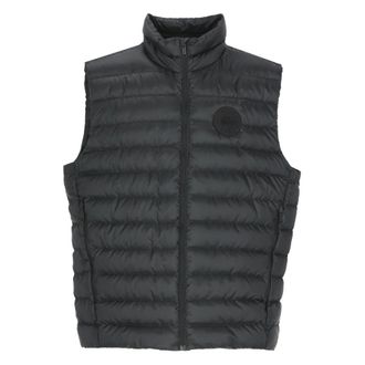 Canada Goose Vests, male, Black, Size: M Stratus Vest