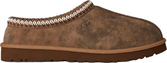 UGG Tasman Baxter Chestnut Suede Clogs