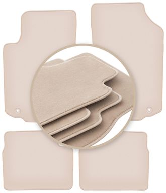 OEM Alfombrillas Beige Premium Para: Rover 75 Familiar, Sed&aacute;n 1998-2005