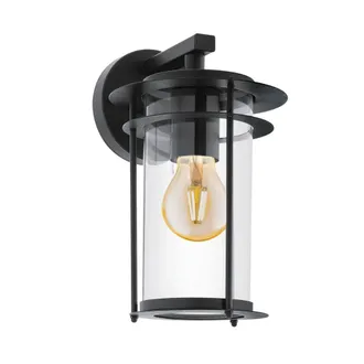 Eglo Valdeo Exterior Wall Light - Black | TJ Hughes