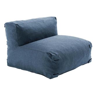 Oviala Sill&oacute;n sof&aacute; modular azul pac&iacute;fico