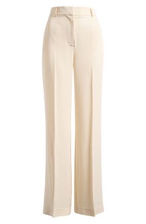 Reformation Gisele High Waist Pants in Sugar at Nordstrom, Size 10