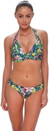 Sunsets Muse Halter Bikini Swimsuit Top - DD Cup in Seaside Harvest at Nordstrom, Size 34