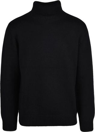 Add Maglione Collo Alto - Heren - Coltruien - Zwart - XL - Wol - Truien & Vesten