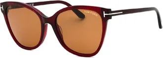 Tom Ford Womens FT0844Ani68E 58mm Sunglasses