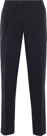 Eleventy pleated pants - Blue