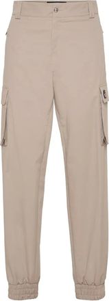 Philipp Plein Pantaloni con placca logo - Toni neutri