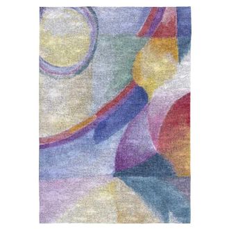 Nafnaf Alfombra decorativa de fibras naturales multicolor 160x230 cm