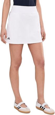 adidas Golf Performance Texture Skorts Womens Workout White : LG, Elastane/Polyester