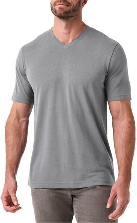 Travis Mathew Cloud V-Neck T-Shirt in Light Grey at Nordstrom, Size Xx-Large