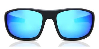 Dirty Dog Muffler Polarized 53554 Mens Sunglasses Black Size 63