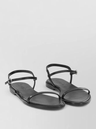 Aeyde nettie sandals flat sole ankle strap