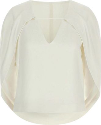 Alberta Ferretti Cape Top