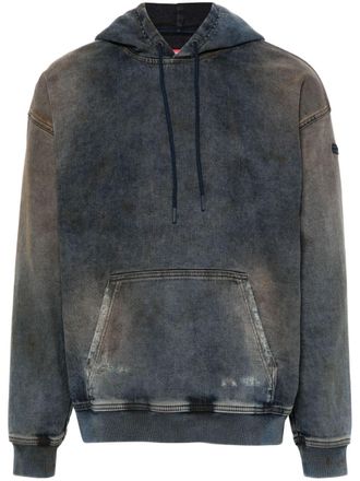 Diesel Felpa D-Um-Rib Track denim - Blu