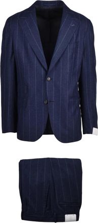 Eleventy Colors Rounded Pleated Wool-Blend Suit