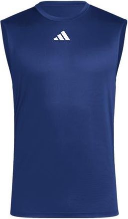 adidas Pregame Muscle Graphic T-Shirt in Team Navy Blue/White at Nordstrom Rack, Size Xx-Large