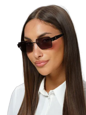 Just Cavalli Unisex Sunglasses Total Gloss Black Metal
