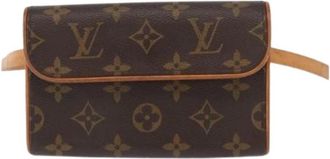 Louis Vuitton Pre-owned Belt Bags, female, Brown, Size: ONE SIZE Pre-owned Canvas Belt Bag