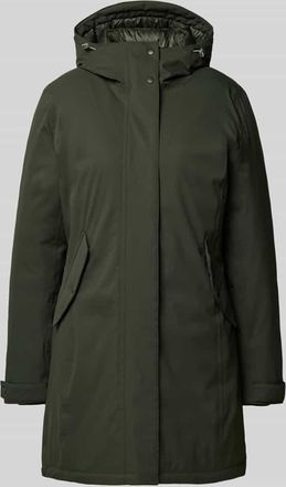 Camel Active Parka mit Kapuze und Eingrifftaschen in Gruen, Größe 34