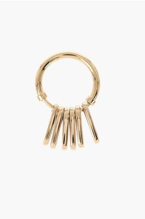 Chlo&eacute; Golden Effect Metal Ring with Fringes size 56